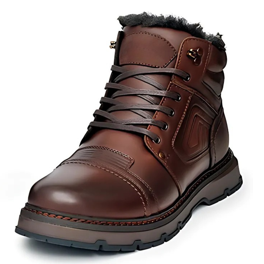 Men’s Winter Boots in Faux Leather