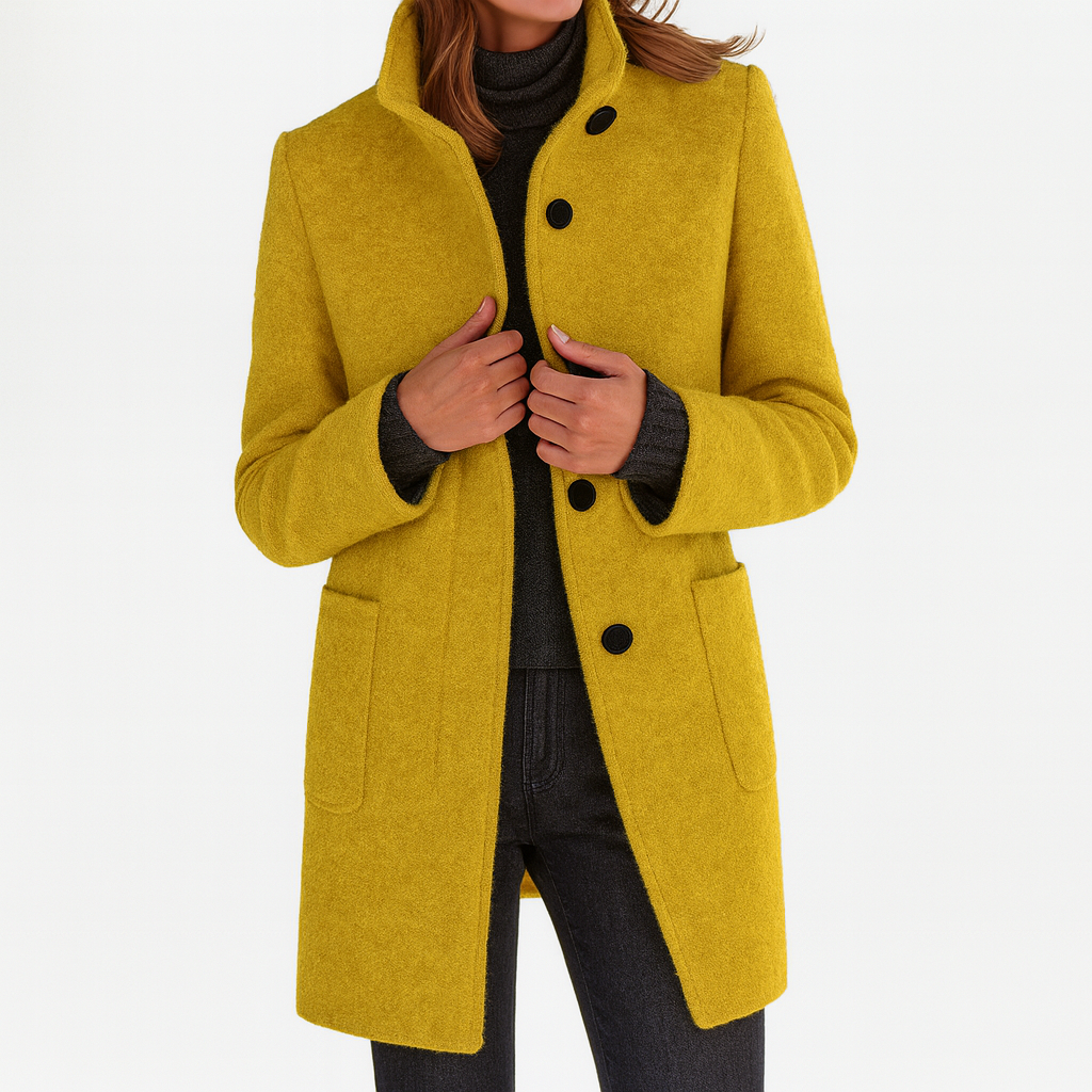 Stella™ | Women’s Coat with High Collar
