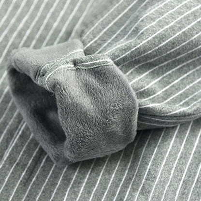 Peter™ Stripe Fleece Overshirt