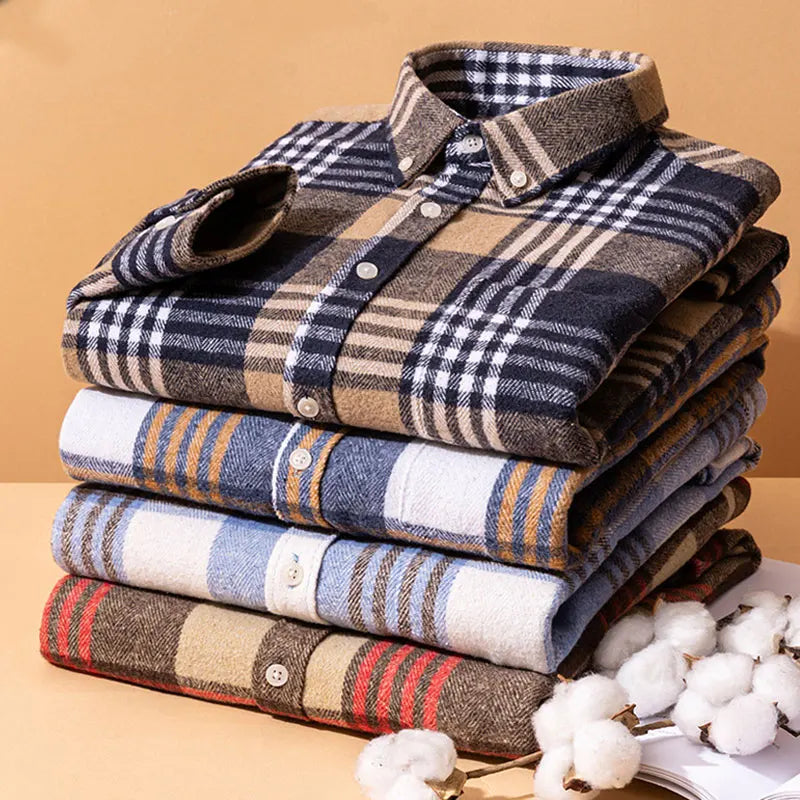 Hudson Cotton Flannel Shirt