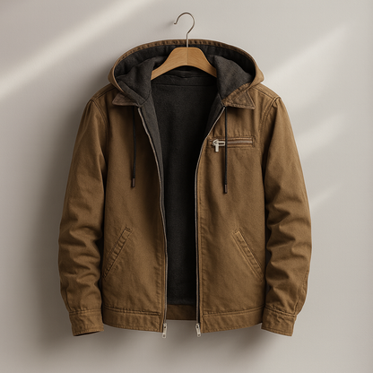 Hawthorne Canvas Sherpa Jacket
