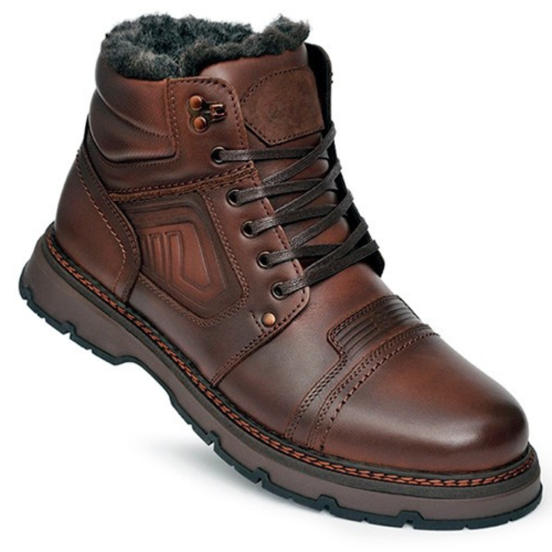 Men’s Winter Boots in Faux Leather