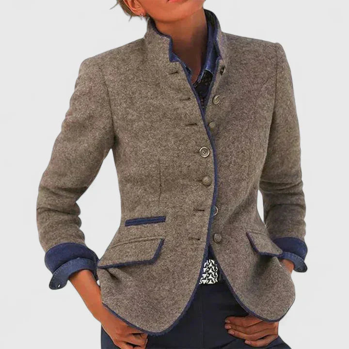 Salzburg Piped Wool Blazer