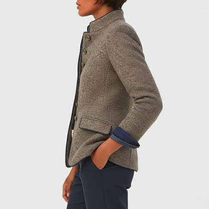 Salzburg Piped Wool Blazer