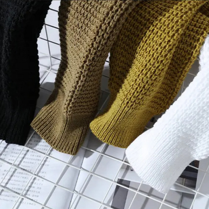 Hudson Waffle Crewneck Sweater