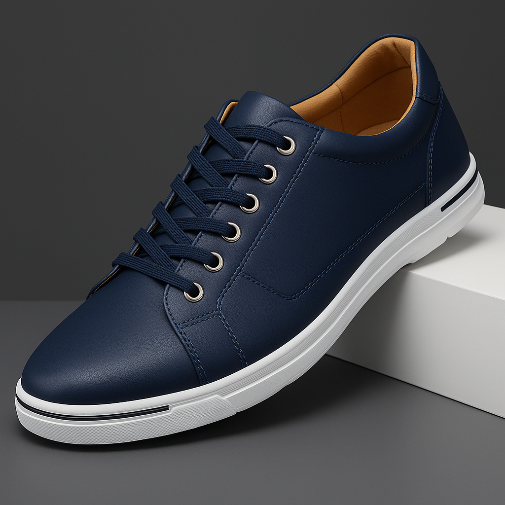 Sebastien Faux Leather Sneakers