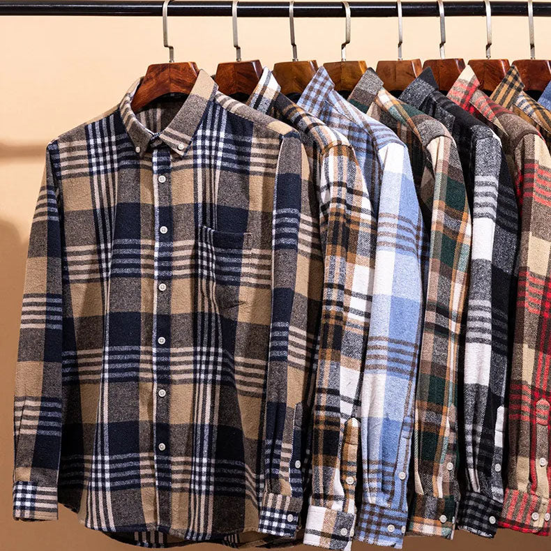 Hudson Cotton Flannel Shirt