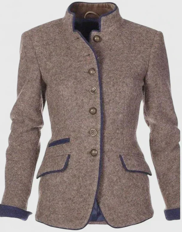 Salzburg Piped Wool Blazer
