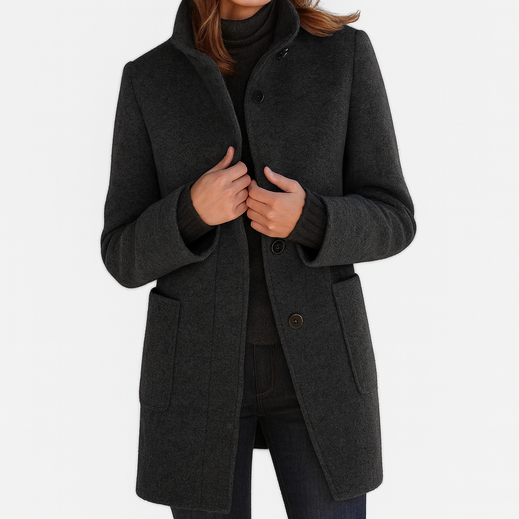 Stella™ | Women’s Coat with High Collar