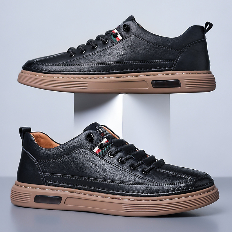 Lombardi Genuine Leather Sneakers