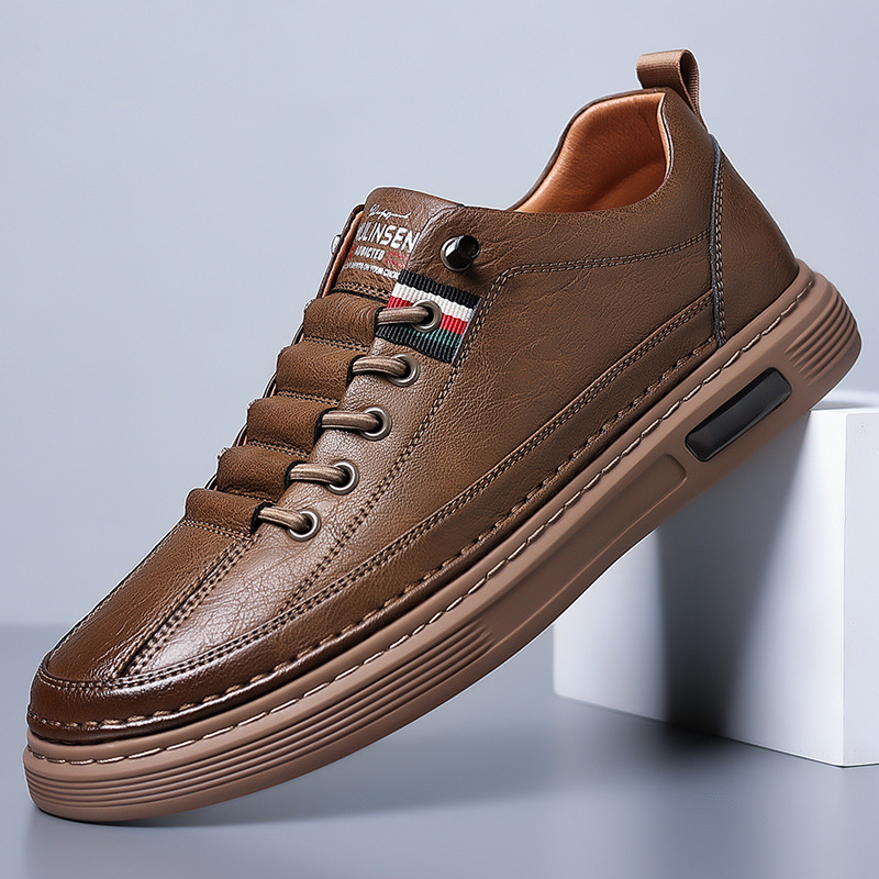Lombardi Genuine Leather Sneakers