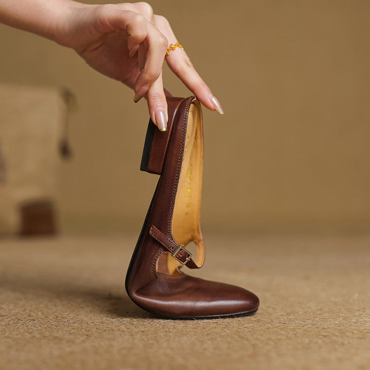 Monro Genuine Leather Mule