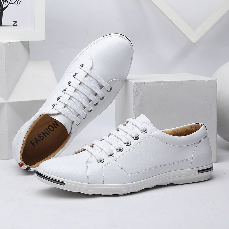 Sebastien Faux Leather Sneakers