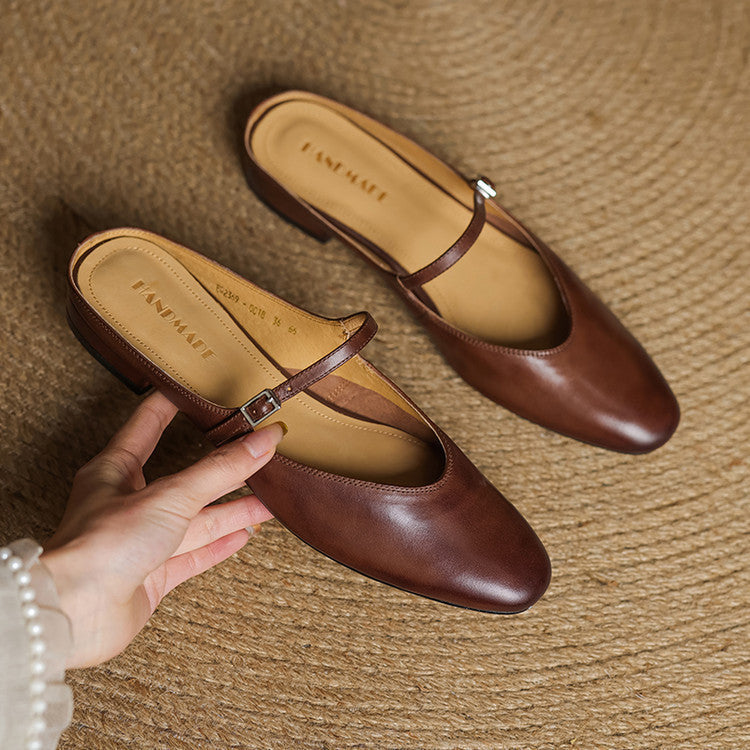 Monro Genuine Leather Mule
