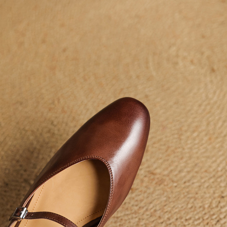 Monro Genuine Leather Mule