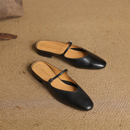 Monro Genuine Leather Mule