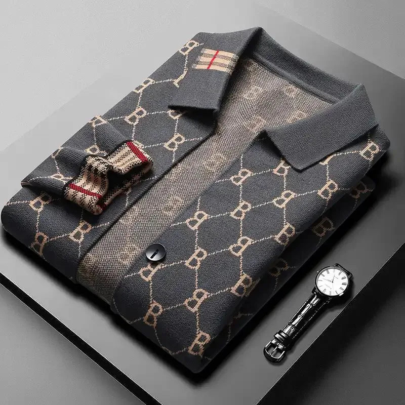 Belmont Jacquard Cardigan