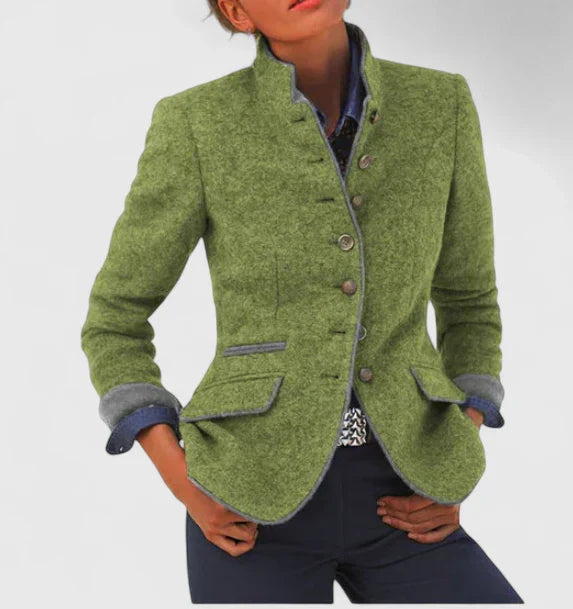 Salzburg Piped Wool Blazer