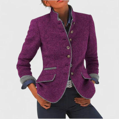 Salzburg Piped Wool Blazer