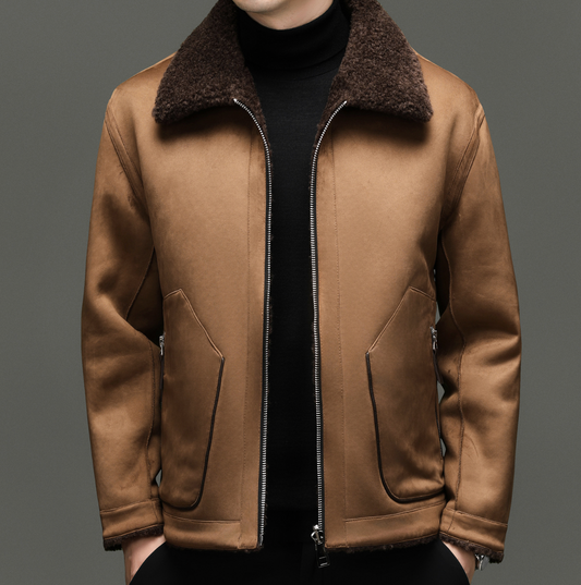 Sheepskin Warm Parka