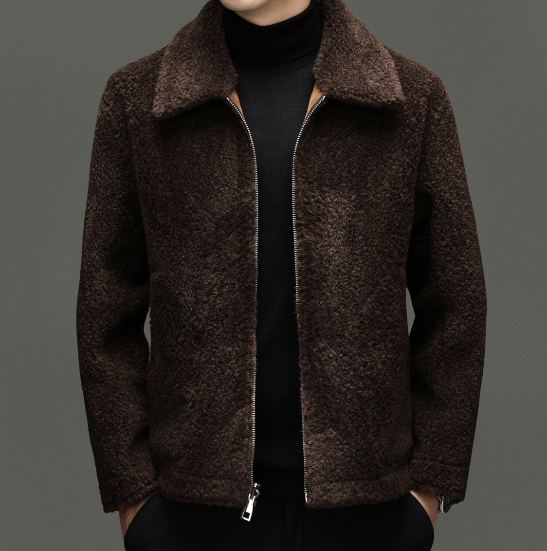 Sheepskin Warm Parka