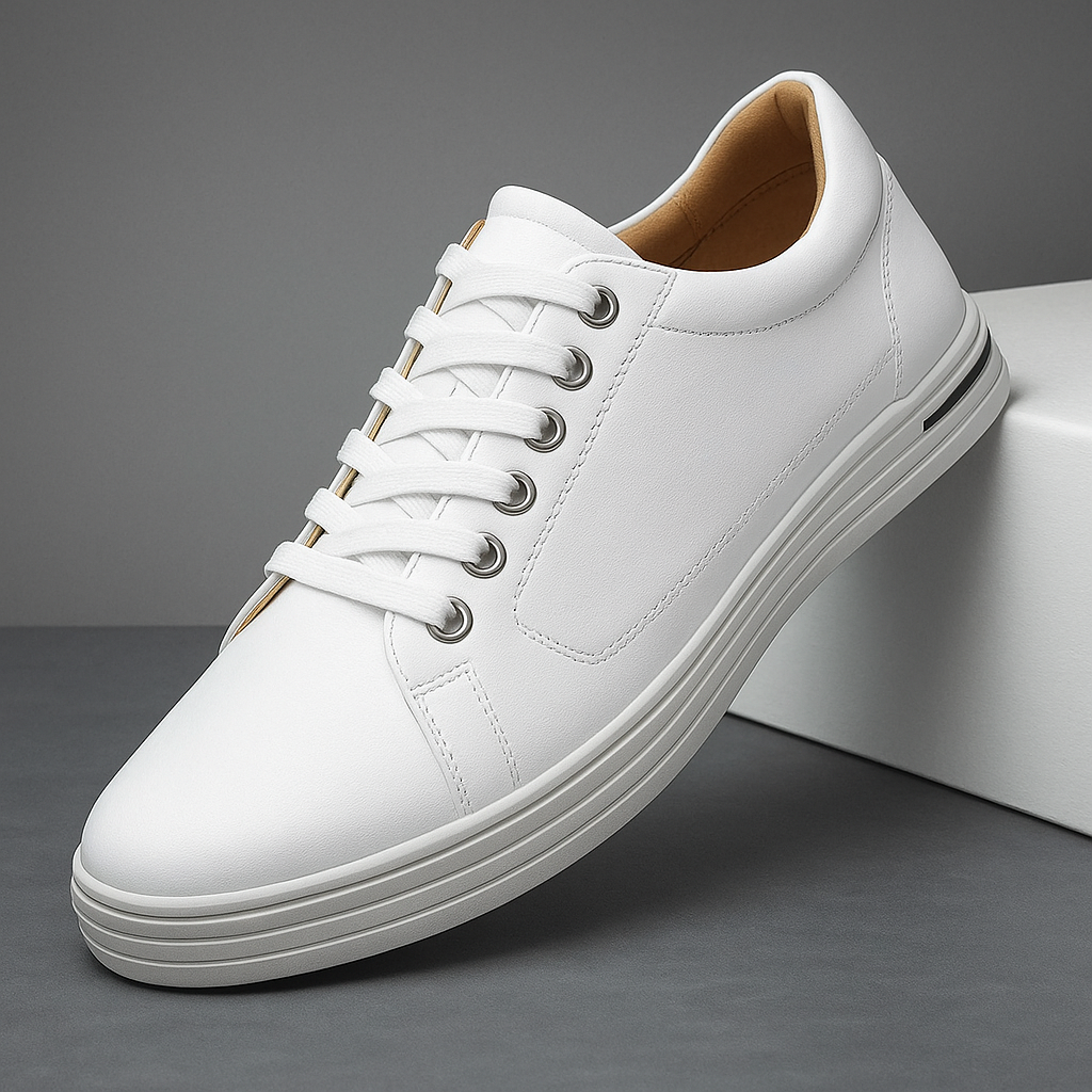 Sebastien Faux Leather Sneakers