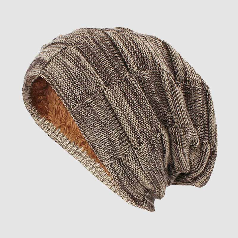 Atlas Grid Fleece Beanie
