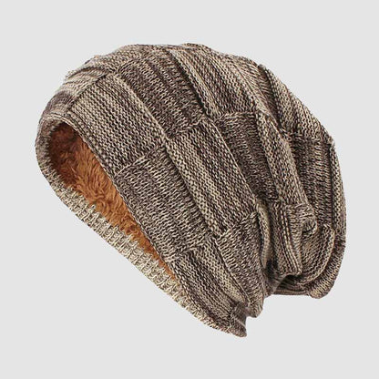 Atlas Grid Fleece Beanie